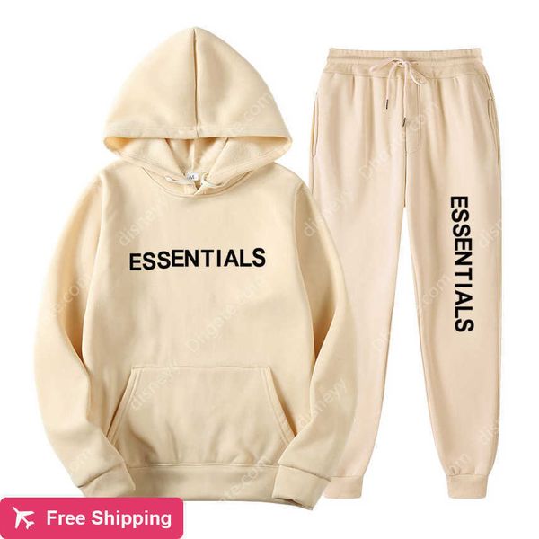 

tracksuits two piece men's women's sports hooded sweatshirt tights br running suit autumn and winter style, Gray