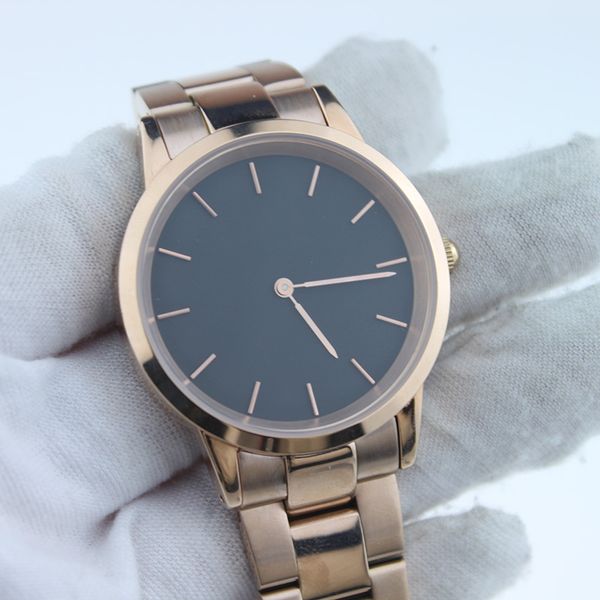 

mens watch women's quartz fashion watch all stainless steel gl20 japanese movement waterproof designer watch, Slivery;golden