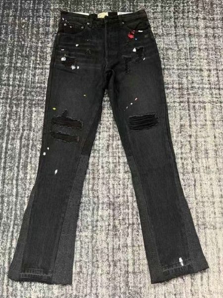 

hm577 hig quality mens jeans distressed motorcycle biker jean rock skinny slim ripped hole stripe fashionable snake embroidery denim pants, Blue