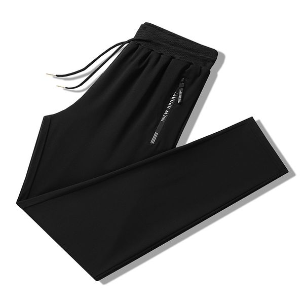 

mens joggers gym workout pants athletic running sweatpants for men bodybuilding with pockets, Black
