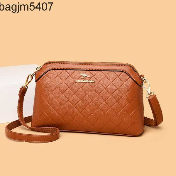 

hand bag 80% of the stores are wholesale and retail new rhombic pattern fashion simple female small square single shoulder hand kangaroo
