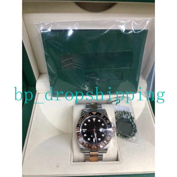 

2022 new watch for men automatic movement mechanical sapphire 40mm stainless steel rose gold silver strap luminous sports wristwatch, Slivery;brown