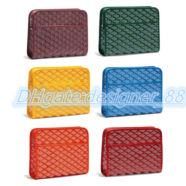 

designer luxury toiletry kits wash bags organizer make up womens mens clutch genuine leather crossbody tote shoulder makeup cosmetic bags ha, Blue;pink