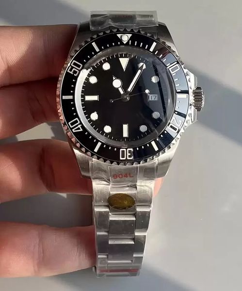 

mens watches n v11 44mm cal.2836 cal.3235 automatic movement ceramic bezel sapphire glass stainless steel strap folding buckle waterproof or, Slivery;brown