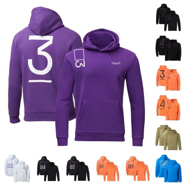

f1 sweater 2022 hooded racing suit with the same customized team leisure sports sweater