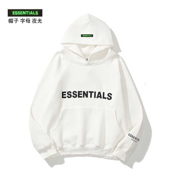 

sweatshirts and hoodies bear of god essentials men's women's sweaters hooded couple double track high street tide br autumn winter, Black