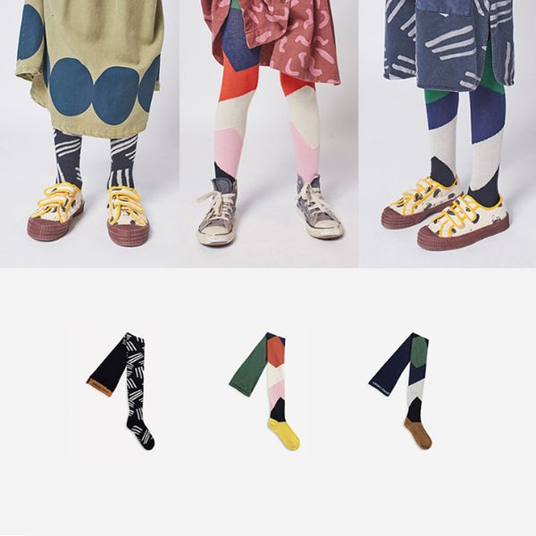 

leggings tights kids girls pantyhose bobo spring autumn soft baby girl cartoon warm children elastic stockings 221203, Blue