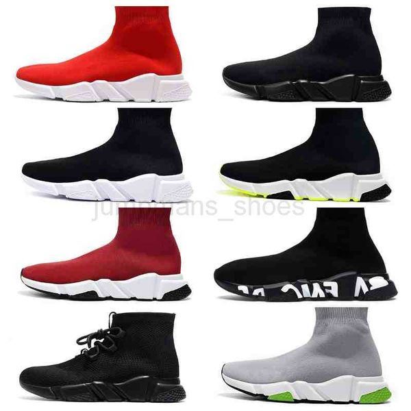 

casual shoes designer fly knit socks speed graffiti sole 1.0 casual shoes platform mens runner triple black white sock shoe master womens