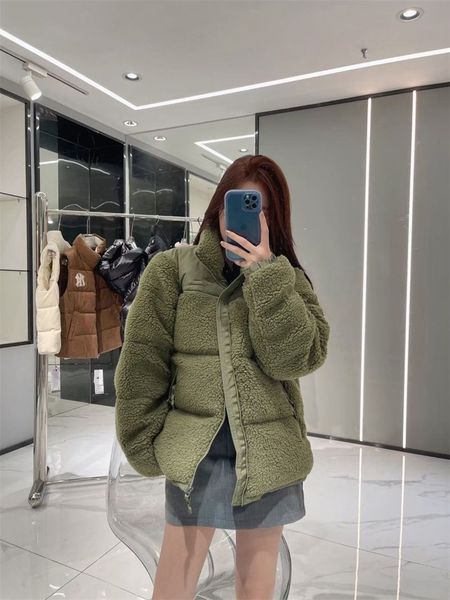

women's jackets winter fleece jacket women faux shearling outerwear coats female suede fur coat men warm thickened lamb puffer-nf3, Black;brown