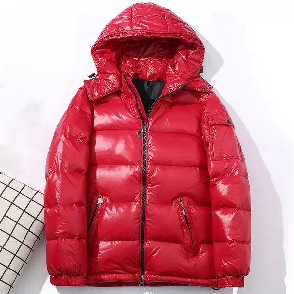 

fashion designer down jackets winter men and women youth parka coat advanced fabric outdoor couple thick warm brand clothing mens winter jac, Black