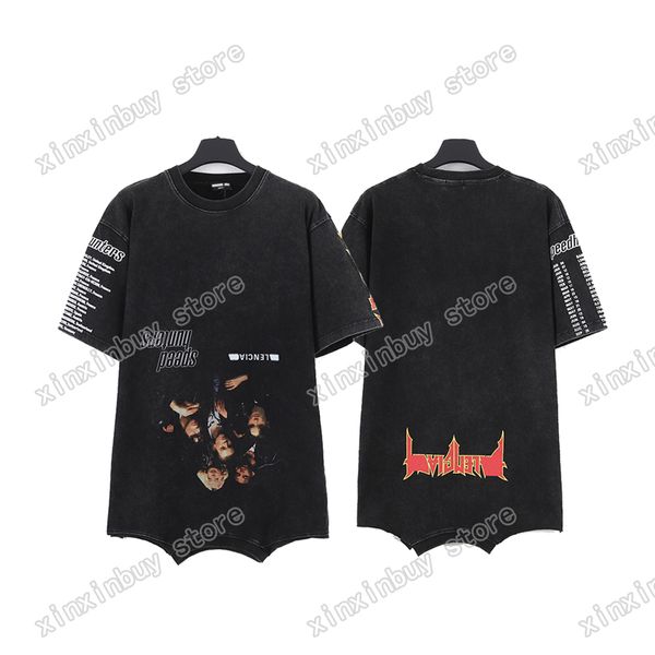 

xinxinbuy men designer tee t shirt speed letters print destroyed short sleeve cotton women green white black grey s-3xl, Black;brown