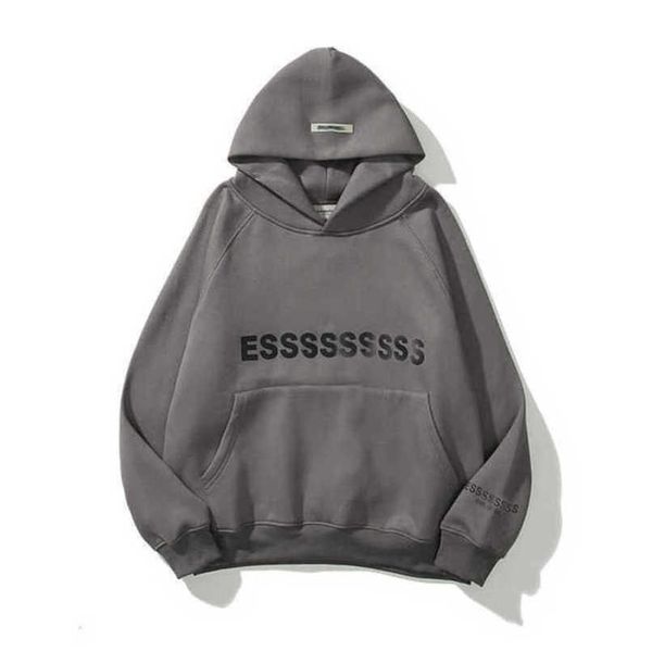 

fashion luxury men's sweatshirts tracksuits essentials letter hoodies men women sportswear hooded pant coat sweater casual pullover co, Gray