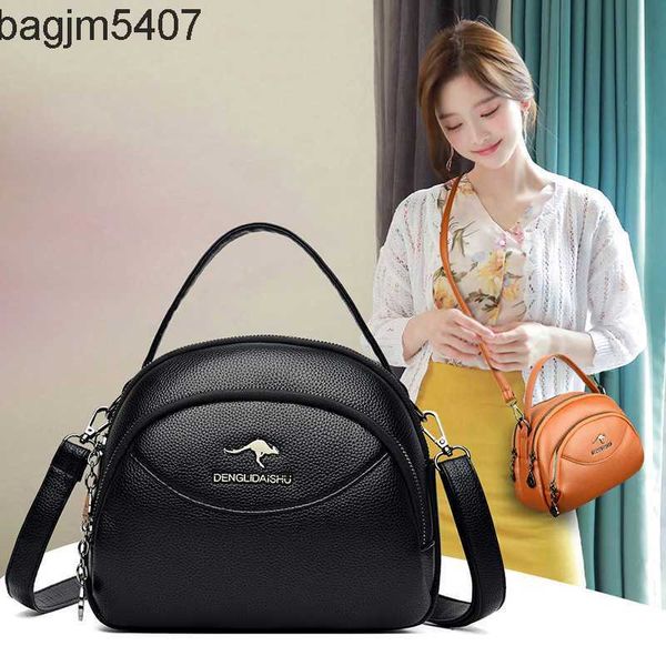

hand bag 80% of the stores are wholesale and retail bag women new fashion small dengli kangaroo soft leather one shoulder portable
