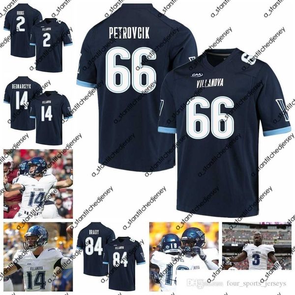 

american college football wear ncaa villanova wildcats college football jerseys changa hodge jersey justin covington qadir ismail jalen jack, Black