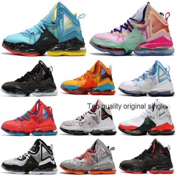 

2022 19 xix mens basketabll shoes for sale royalty black gold cny space jam yellow red bred gang 19s multi what the sneakers tennis 7-12