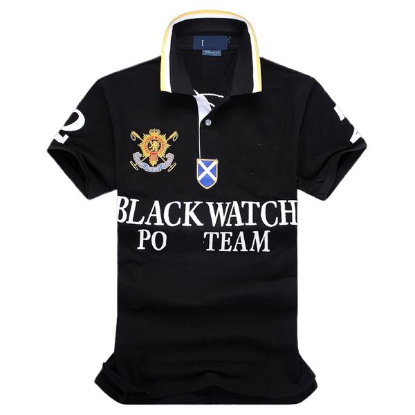 

designer short sleeve luxury r us men's polos large size s-5xl italy cotton italia men short sleeve polos with embroidery technology co, White;black