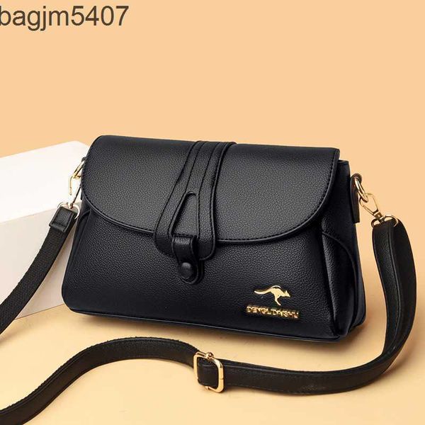 

hand bag 80% of the stores are wholesale and retail dengli kangaroo bag women's new 2023 crossbody shoulder fashion mother's