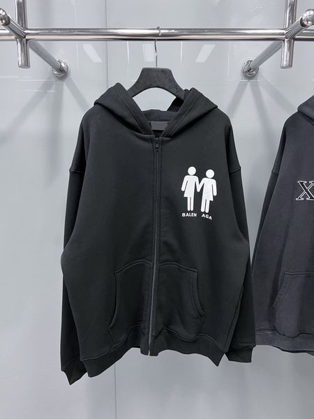

men's plus size hoodies & sweatshirts fashion sweatshirts women hooded jacket students casual fleece clothes coat q31q, Black;brown