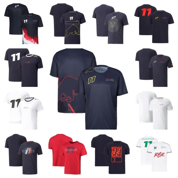 

2022 new f1 racing suit summer short sleeve team suit men's fans t-shirt