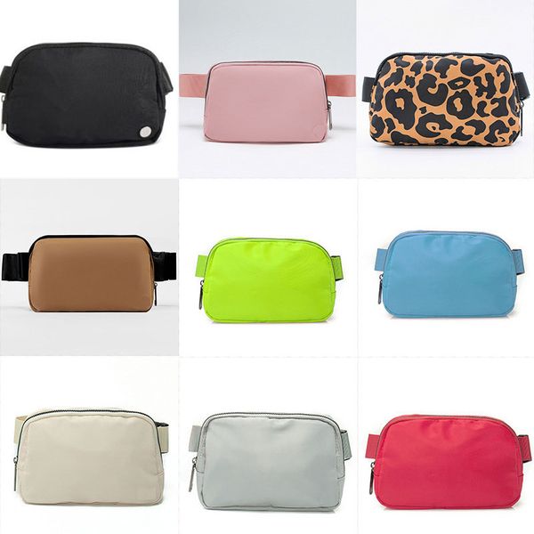 

bags sports waist 1l capacity easy access belt bag outdoor crossbody bag elastic adjustable strap zipper fanny pack classic bum chest