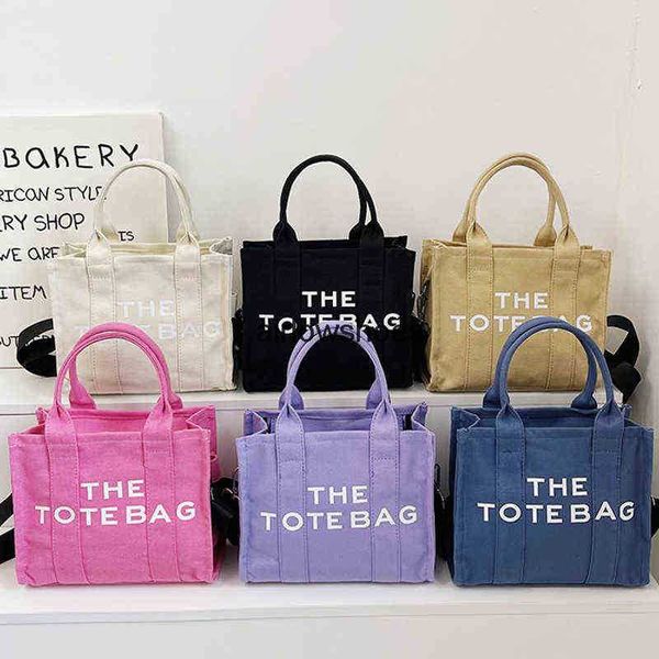 

#designer bagstotes new fashion letters tote bag canvas large capacity handbag s simple fashionable shopping shoulder crossbody for women y2