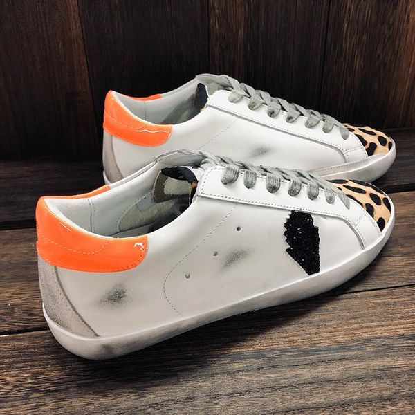 

gooses sneaker shoes super star trainers designer women luxury sequin italy brand classic white do-old dirty men casu sneakers goldens goose, Black