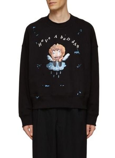 

men hoodies women sweatshirts pullover cotton 100% long sleeve black