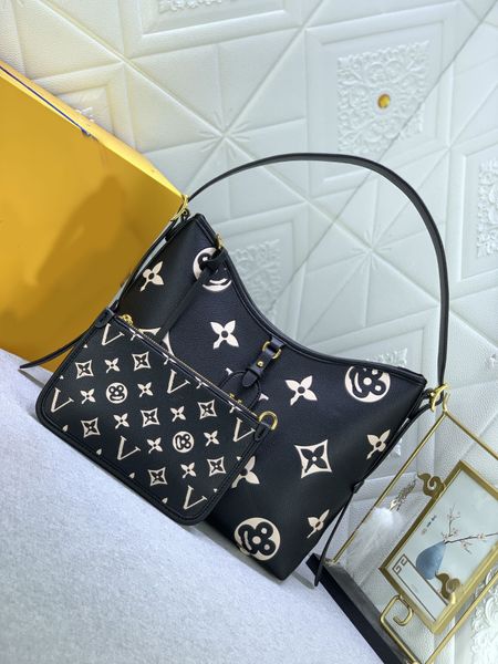 

2023 l bag ladies fashion casual totes designer luxury carryall bag shoulder bags tote handbag cross body 5a m46298 m46293 m46288 m46203 pur, Black