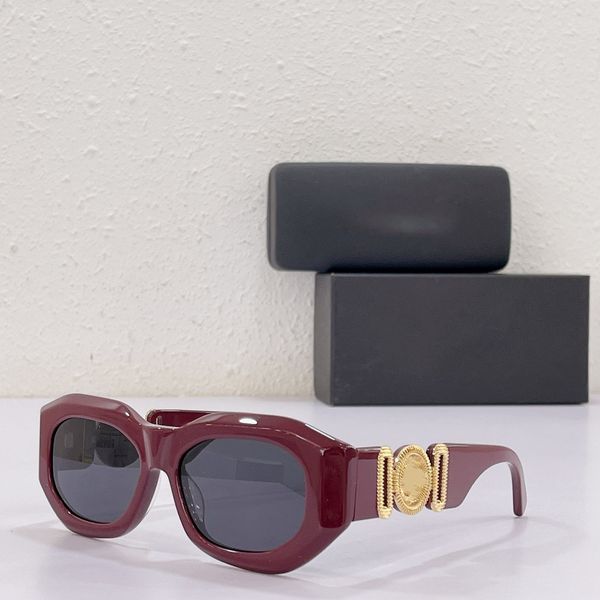 

vintage retro luxury mens designer sunglasses for men women sun glasses with lion head decoration design cool fashion eyewear digital eye gl, White;black
