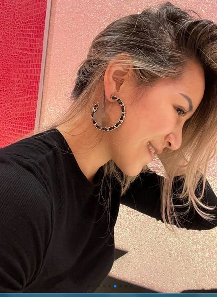 

ins new in luxury fine jewelry earrings for womens pendant k gold heart necklace with engraved beads man bracelet clic h, Golden