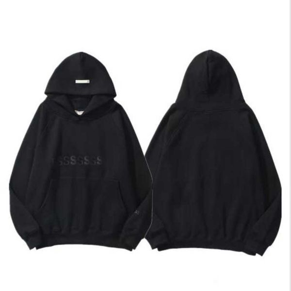 

luxury sweatshirts fashion men's tracksuits es letter hoodies men women sportswear hooded pant coat sweater casual pullover couple hoo, Black