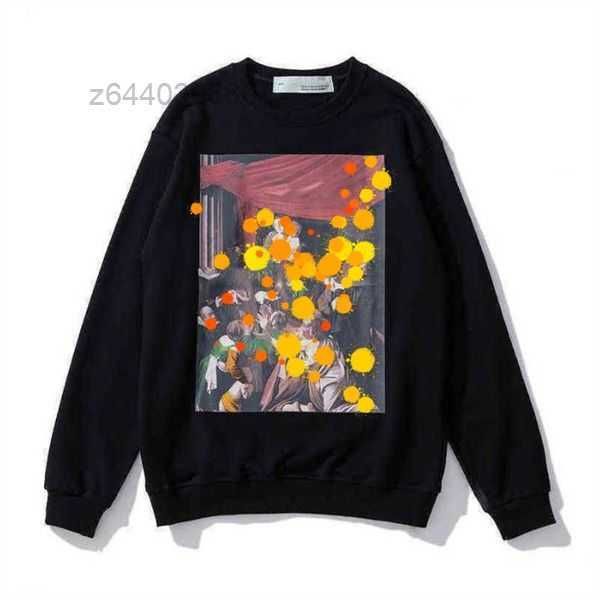 

men's hoodies sweatshirts 2022 %60 off style trendy fashion sweater painted arrow crow stripe loose hoodie and women's coatjqm1off, Black