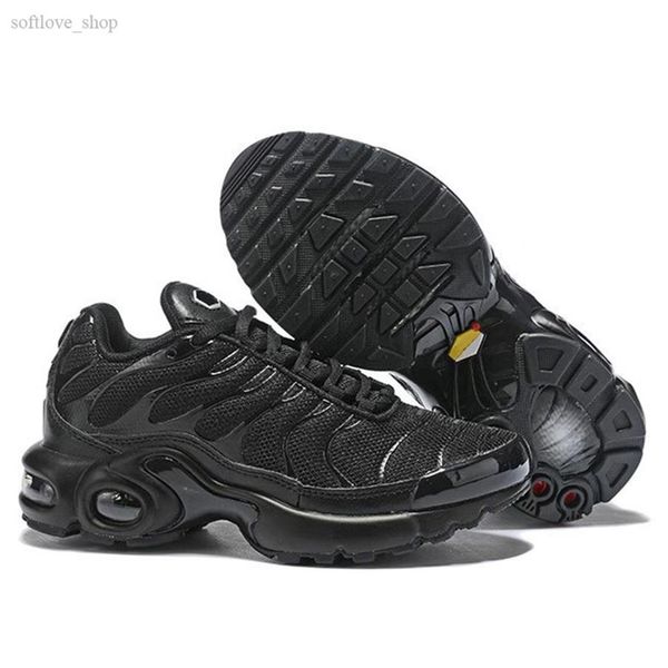 

children shoes kids running boy& girl toddler youth trainer cushion surface breathable sports tn sneakers184e, Black