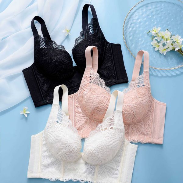 

women' set bras sets delion warm feeling gather up collect the secondary breast adjustable steel ring non trace thin breathable and co, Red;black