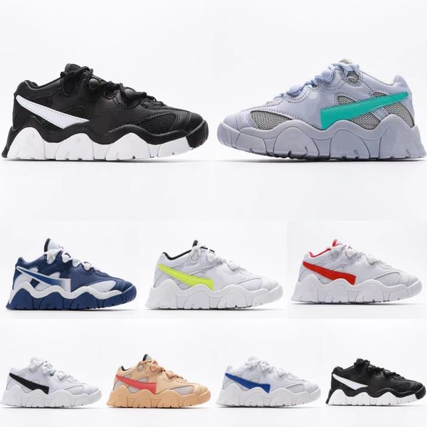 

designer basketball kids shoes children scottie pippen toddler running sneakers uptempos triple black blue white girls boys baby youth train