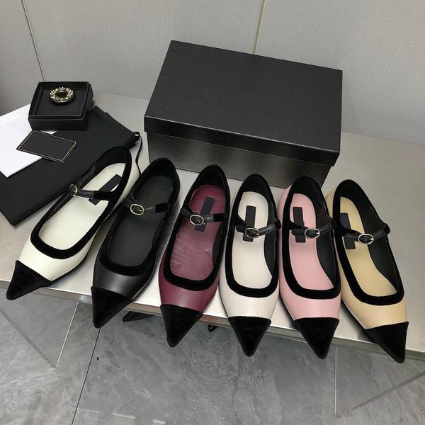 

women dress shoes nude toe pumps tweed calfskin white black leather tweeds fabrics winter casual party shoes designer luxury fashion ballet