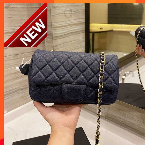 

brand designers shoulder bags women's fashion classic ringer square crossbody bag texture cowhide caviar series messenger bag factory d