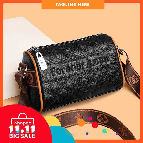 

80%off luxury design bags 2022 genuine leather women's new fashion lingge embroidered thread single shoulder msenger head pillow