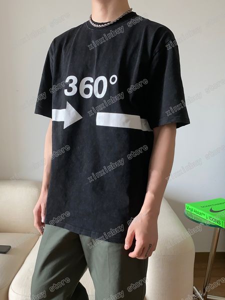 

xinxinbuy men designer tee t shirt paris old style letters print short sleeve cotton women green white black grey xs-l, Black;brown