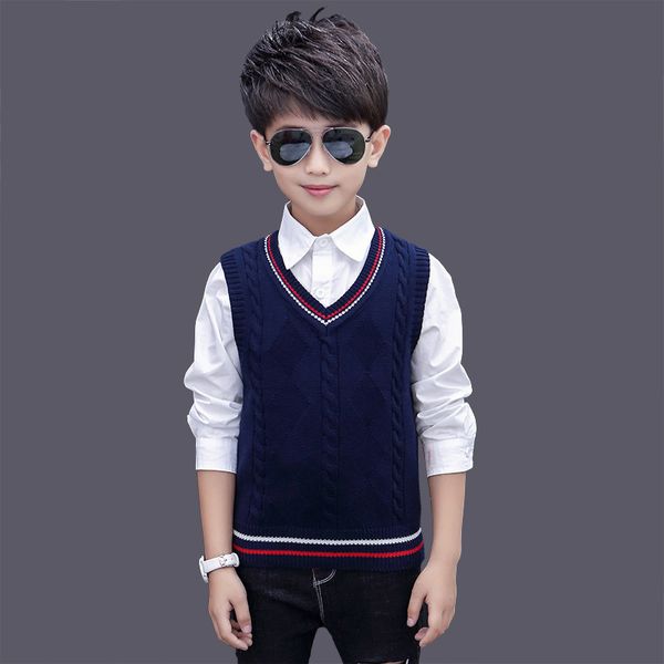 

waistcoat autumn and winter boy's clothes outerwear vest children's clothing cotton kids children's knitted vest 221203, Camo