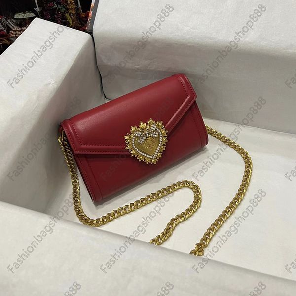 

luxury designer dg clutch bag dual purpose messenger bag purse chain handbag 5a quality leather flip shoulder bags cross body small handbags
