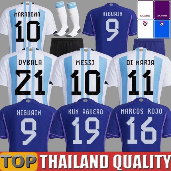 

2022 messis 1000 argentina world cup soccer jerseys messis mac allister dybala di maria .martinez de paul maradona tagliafico paredes gomen, Black;yellow