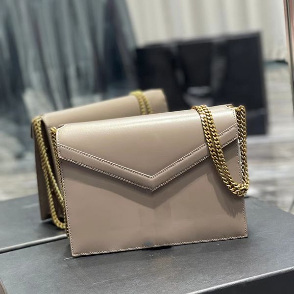 

cassandra medium chain bag leather ysls handbag leather messenger clutch side weekend bags shoulder bags designer for women