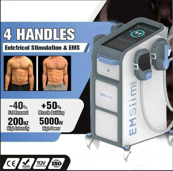 

salone hi-emt neo sculpt slimming equipment shaping fat reduce build muscle high intensity electromagnetic stimulation emslim muscle stronge