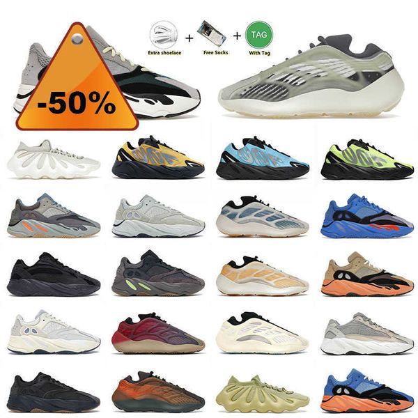 

2023 designer arrival sports 700 v3 running shoes sneakers og big size 12 fade salt 700s v2 kyanite hi-res blue cream for men women trainers, Black