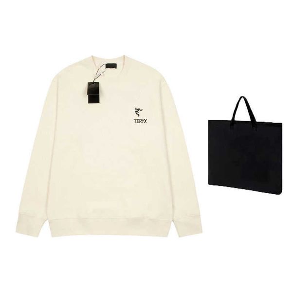 

mens hoodie designer sweater womens letter embroidery pullover couple long sleeved t shirt oversize sweatshirt, Black