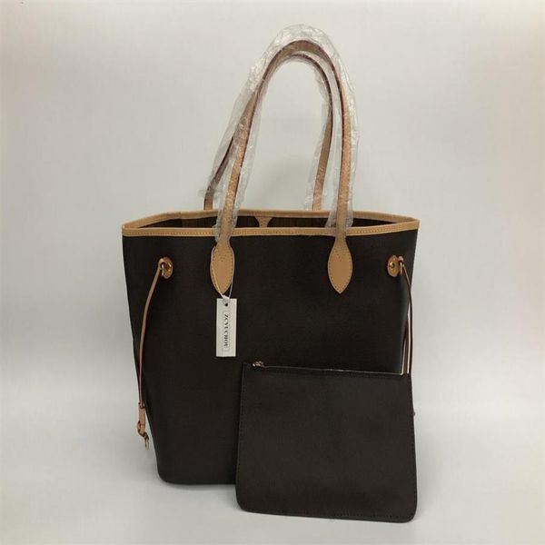 

2021 2pcs set classic designer womens handbags flower ladies composite tote pu leather clutch shoulder bags female purse with wall268r