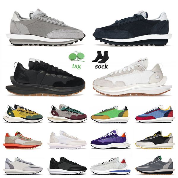 

2023 arrival blazer vaporwaffle running shoes fragment x grey blue void sail gum sacai ldv waffle black pure platinum og sneakers for men wo
