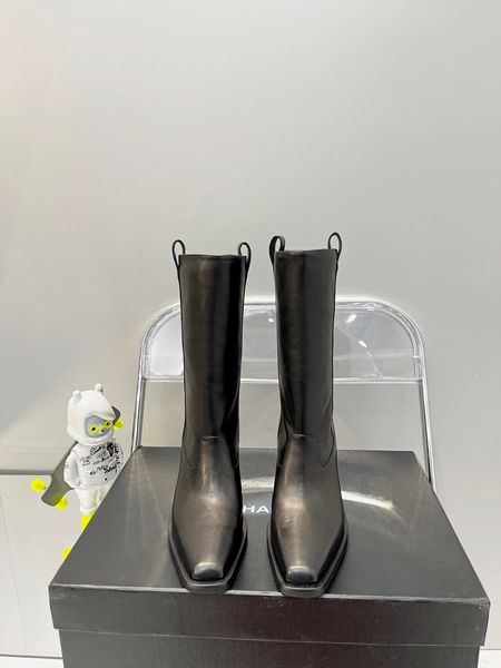 

designer women boots tire genuine leather high low boot candy color ankle haif cowskin chelsea zipper shoes winter mastered martin bootes -h, Black