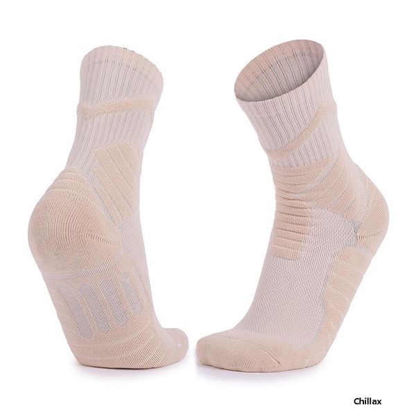 

specialized elite blue ball socks man thickening damping non-slip sports wear-resistant middle stockings sock, Black